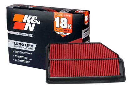 K&amp;N Honda Odyssey V6-3.5L F/I 11-17 Air Filter
