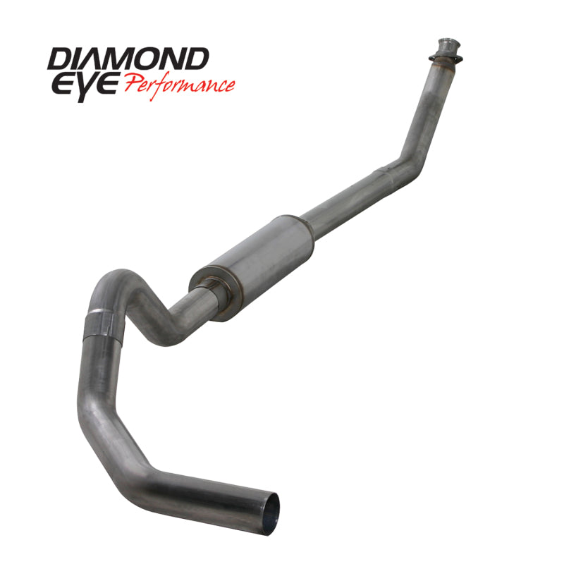 Diamond Eye KIT 4in TB SGL SS: 98.5-02 DODGE CUMMINS 5.9L