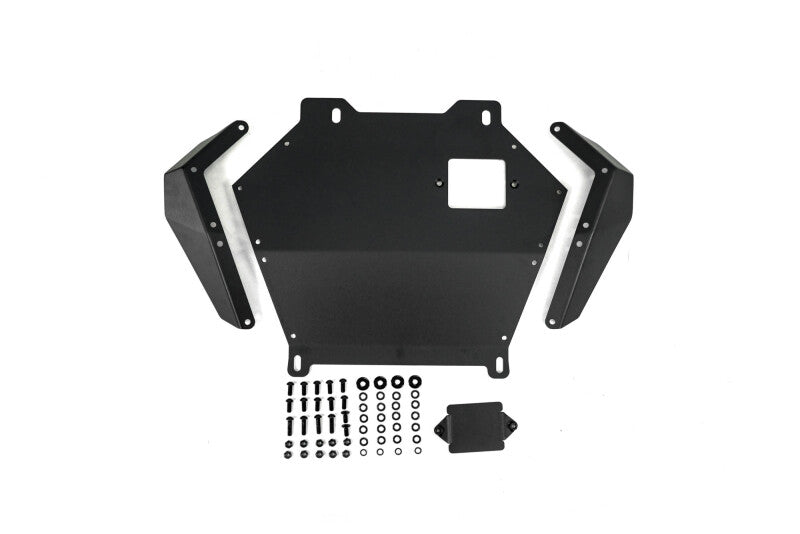 DV8 24-25 Toyota Tacoma &amp; Land Cruiser Rear Belly Skid Plate