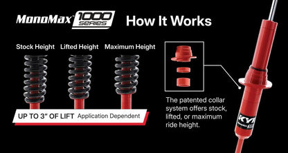 KYB 2017+ Ford F250 Super Duty / F350 Super Duty 1000 Series Rear Shock