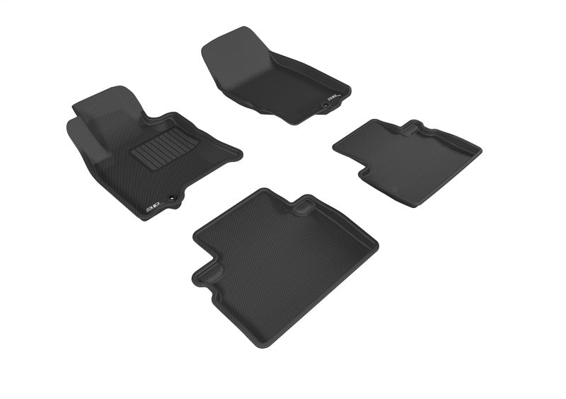 3D MAXpider L1IN01901509 Kagu Black Floor Liners for 2016-2017 Infiniti QX50