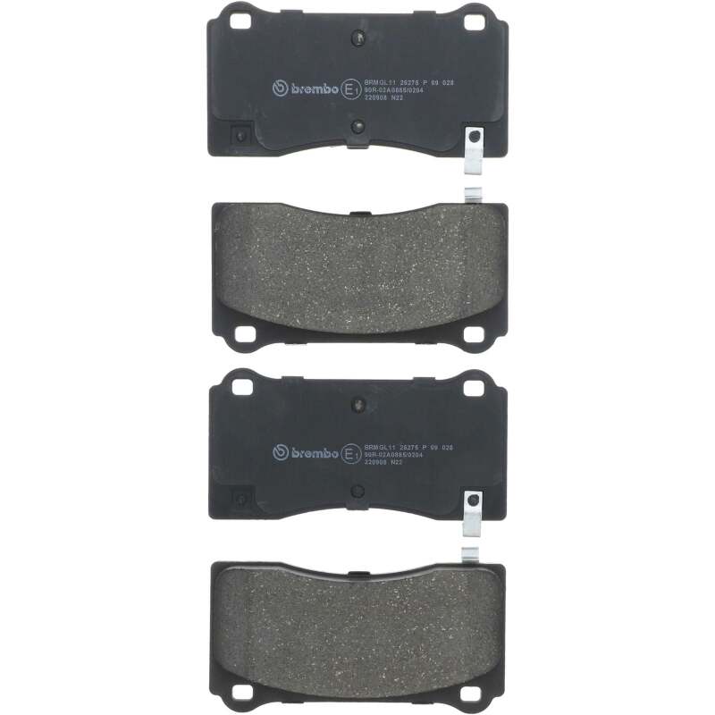 Brembo P09028 Front Brake Pads for 2017-2021 Tesla Model 3/Y Electric
