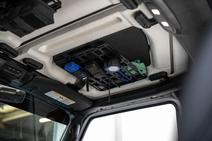 DV8 Offroad 2018-2025 Jeep Wrangler JL Roof Mount for 15” x 12” Molle Panel