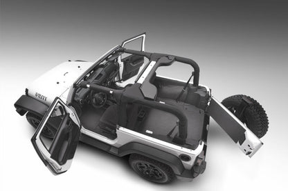 Husky Liners 11-17 Jeep Wrangler JK 2dr (Incl. Heat Shields) Guardian Impact Jeep Liner