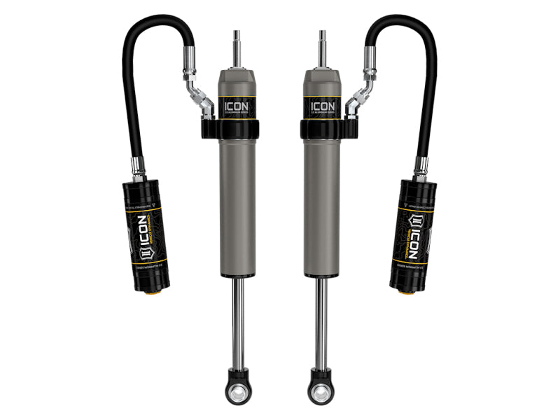 ICON 57872P V.S. 2.5 Series Rear Remote Reservoir Shocks 0-3" for 25-26 4Runner