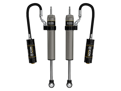 ICON 57872P V.S. 2.5 Series Rear Remote Reservoir Shocks 0-3" for 25-26 4Runner
