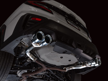 AWE Tuning 22-25 Subaru VB WRX Track Edition Axleback Exhaust - Chrome Silver Tips