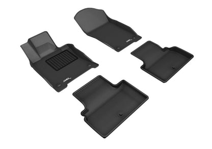 3D MAXpider L1IN03001509 Kagu Black Floor Liners for 2018-2023 Infiniti Q50