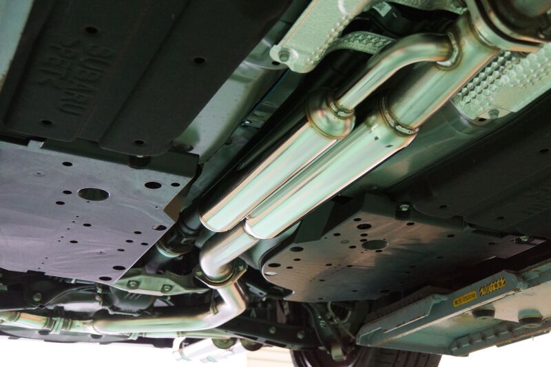 HKS 31021-AF026 Legamax Sport Quad Titanium Exhaust for 22-25 Subaru WRX