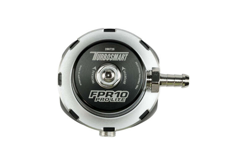 Turbosmart TS-0404-1442 FPR10 Pro-Lite Fuel Pressure Regulator -10AN Black EFI