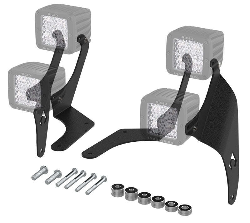 Artec Industries 20-25 Jeep Wrangler JL A-Pillar Dual Led Cube Light Mount - Jl 392 / Jt Mojave