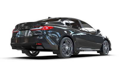 Rally Armor MF133-UR-BLK-MBK UR Mud Flap w/ Metallic Logo for 25-26 Toyota Camry