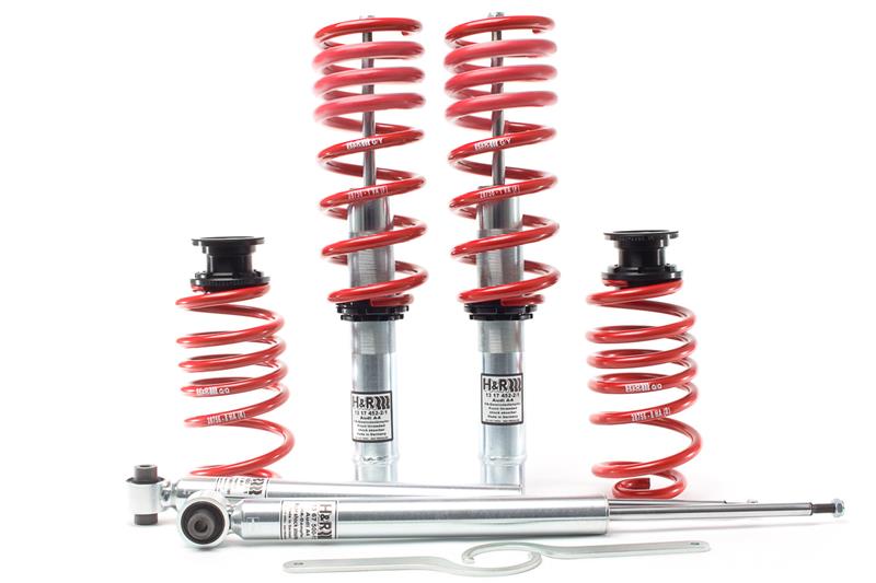 H&amp;R 17-21 Audi A4 Premium/Premium Plus/Prestige (2WD) B9 Street Perf. Coil Over Kit (w/o MRC)