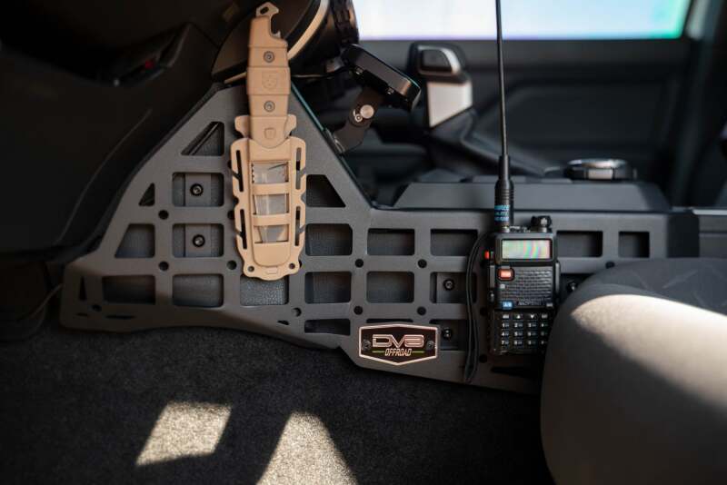 DV8 Offroad 2024 Toyota Tacoma Center Console Molle Panels &amp; Digital Device Mount