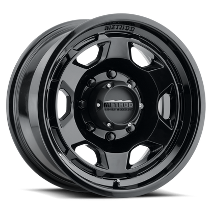Method MR708 17x8.5 6x5.5 Gloss Black Wheel