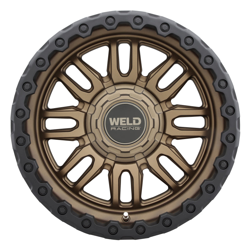 Weld Off-Road Swift 17x9in - 5x114.3 / 5x127 BP - ET-12 - 78.1mm CB- Satin Bronze Wheel &amp; Black Ring