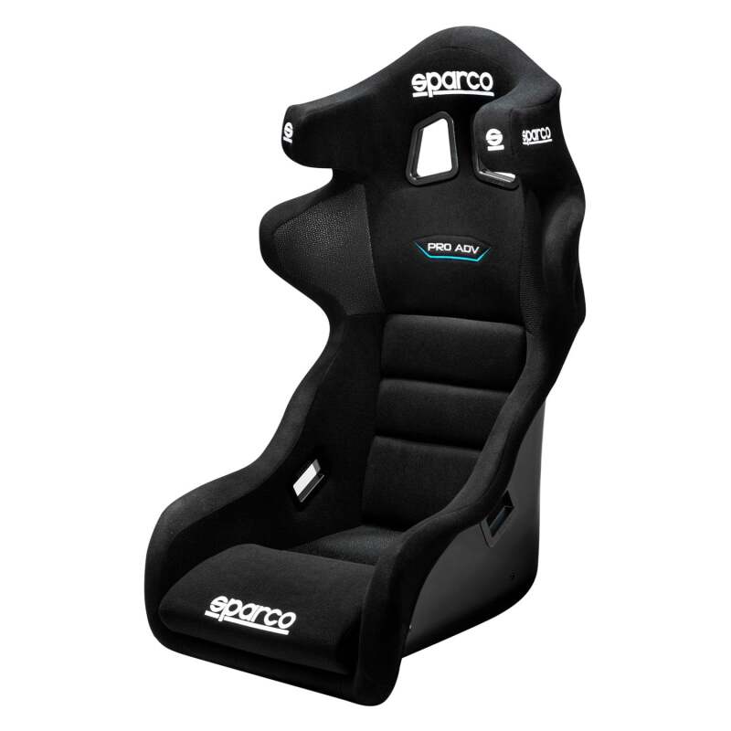 Sparco 008017RNR Pro ADV QRT FIA Competition Racing Seat Fiberglass Black