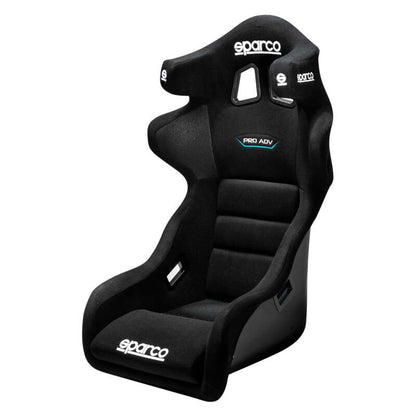 Sparco 008017RNR Pro ADV QRT FIA Competition Racing Seat Fiberglass Black