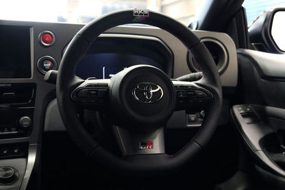HKS 51999-AT005 D-Shape Replacement Steering Wheel Toyota GR Corolla GR Yaris