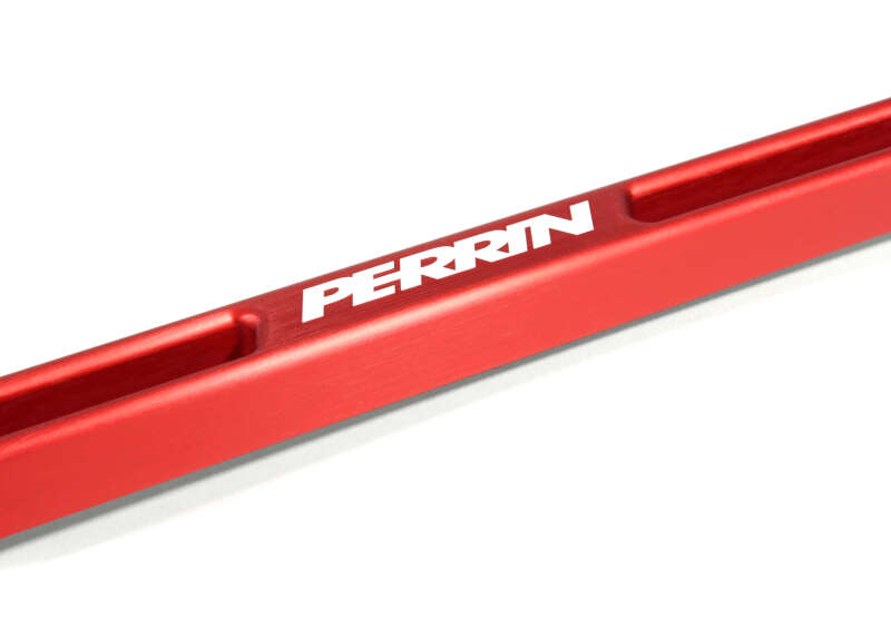 PERRIN 02-25 Subaru Impreza/WRX/STI &amp; 13-26 Crosstrek/BRZ/FR-S/GR86/GR86 Battery Tie Down - Red