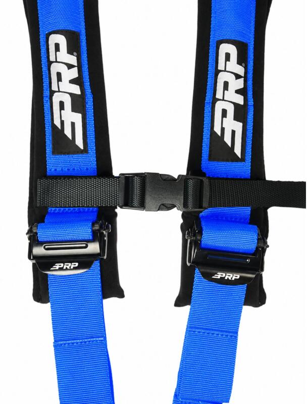 PRP 5.2 Sewn In Harness Latch and Link- Blue - Close Up