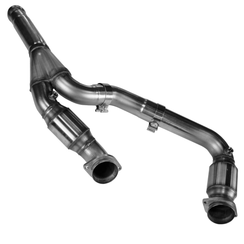 Kooks 15-20 Cadillac Escalade ESV Platinum Premium 1-7/8 x 3 Header &amp; Catted Y-Pipe Kit