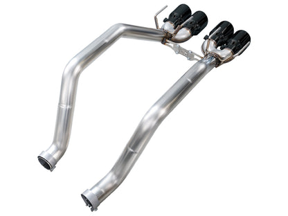 AWE Tuning C6 Chevrolet Corvette Z06/ZR1 Track Edition Axle-back Exhaust w/ Diamond Black Tips
