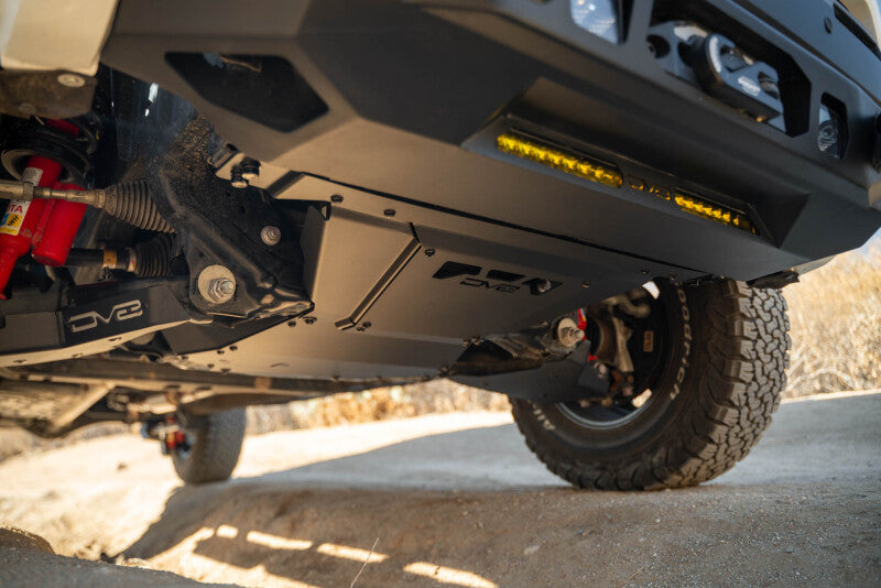 DV8 24-25 Toyota Tacoma &amp; Land Cruiser Rear Belly Skid Plate