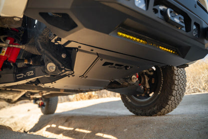 DV8 24-25 Toyota Tacoma &amp; Land Cruiser Rear Belly Skid Plate
