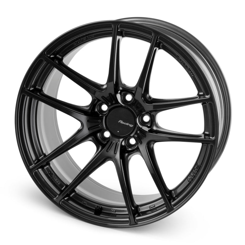 Enkei NVR5 18x10.5in / 5x114.3 BP / ET15 / 75mm Bore - Gunmetal Wheel
