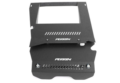 PERRIN 15-21 Subaru WRX Engine Cover Kit (Intercooler &amp; Pulley Covers Incl.) - Black
