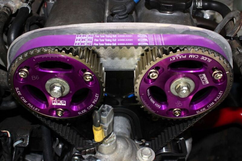 HKS 22004-AZ001 Slide Cam Pulley B6-ZE/BP-ZE for 1990-05 Mazda MX-5 Miata NA/NB