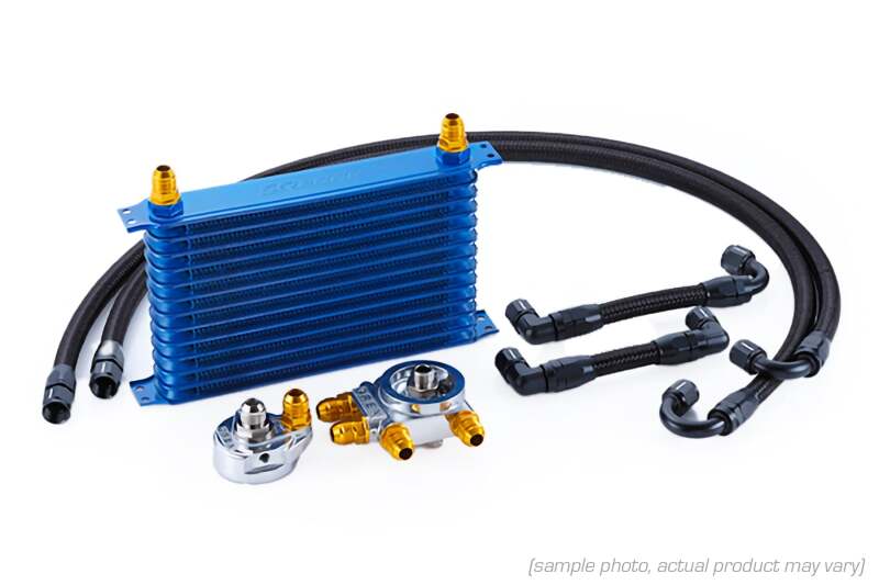 GReddy 12024432 Circuit Spec Oil Cooler Kit 13-Row for 99-02 Skyline R34 GTR