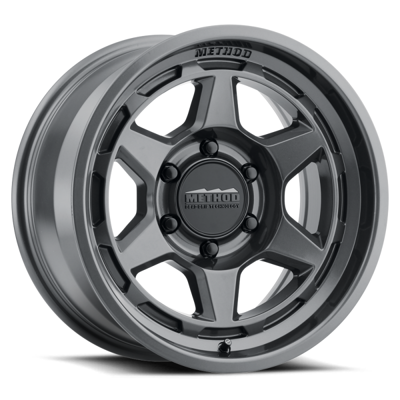 Method MR70878560800 708 Bead Grip Gloss Titanium 17x8.5 6x139.7 for Tacoma