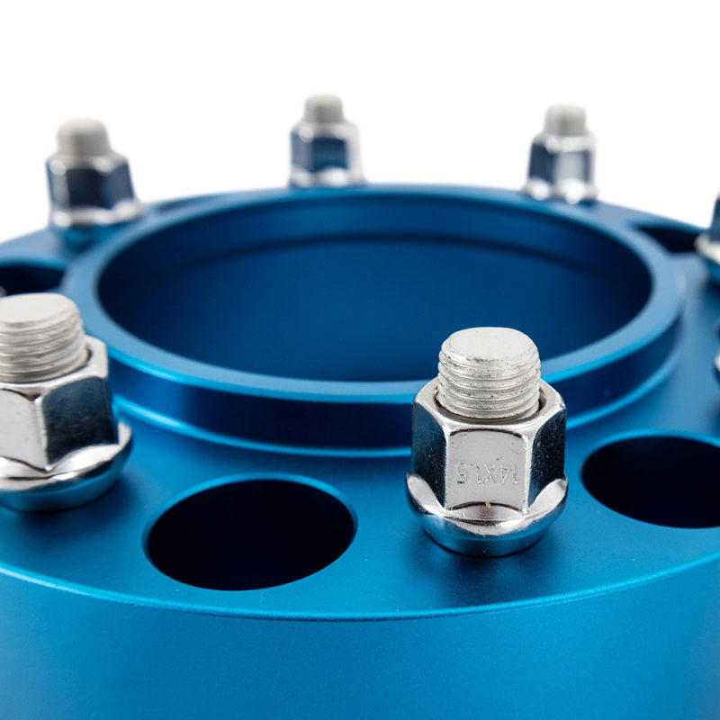 Mishimoto Wheel Spacers - 8X170 - 125 - 38.1mm - M14 - Blue