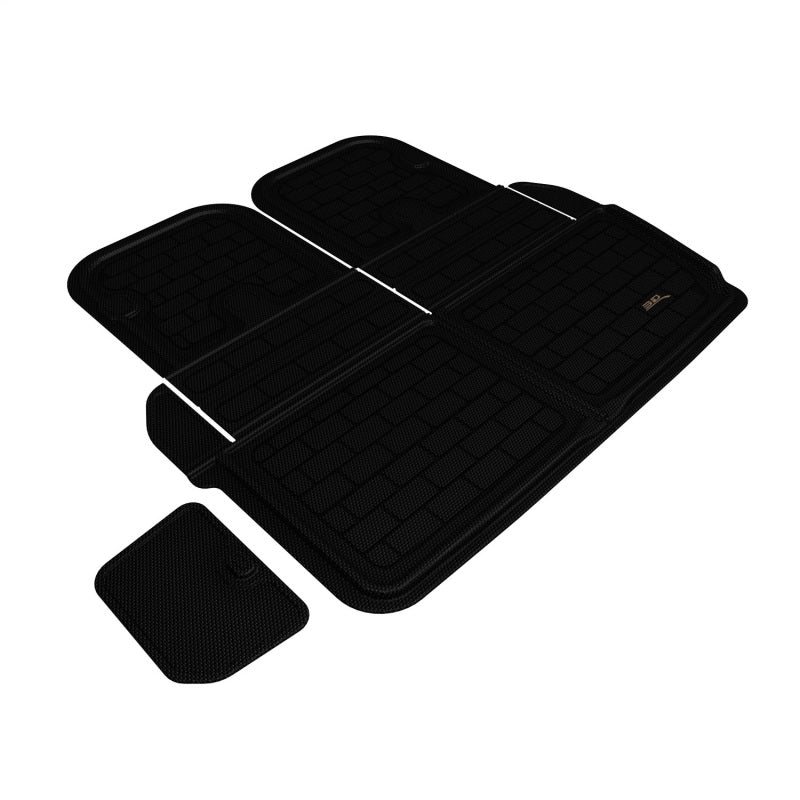 3D MAXpider 2026 Tesla Model X Kagu Integrated Seatback &amp; Foldable Cargo Liner - Black (2pc)