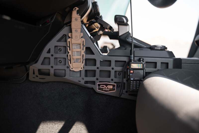 DV8 Offroad 2024 Toyota Tacoma Center Console Molle Panels &amp; Digital Device Mount