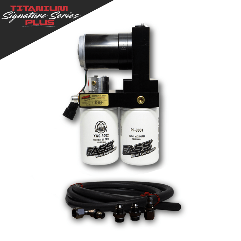 FASS 01-10 GM 2500/3500 Duramax 100gph Titanium Series Plus Fuel Air Separation System