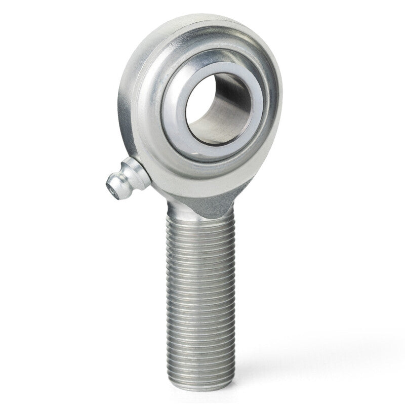 QA1 C Series 2-Pc Rod End - Male/Right Hand - .5in Bore x 5/8-18 w/Zerk - Carbon Steel