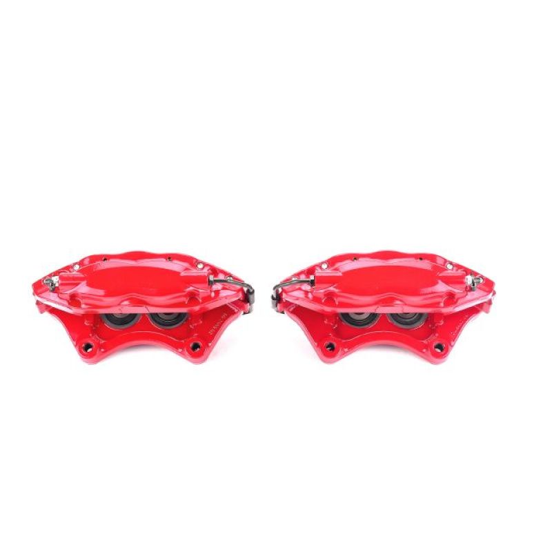 PowerStop S5084 Rear Red Calipers for 2005-2014 Chrysler 300 3.5L V6 5.7L V8