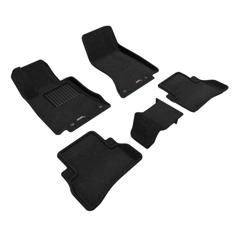 3D MAXpider 24-26 Mercedes-Benz E Class (W214/X214) Elegant 1st &amp; 2nd Row Floor Mat - Black (5pc)