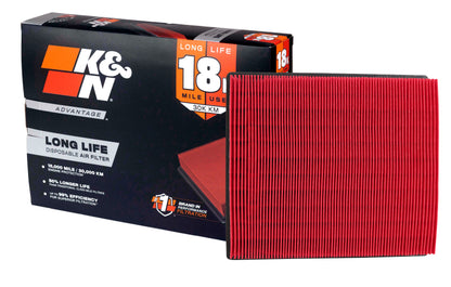 K&amp;N Jeep Renegade L4-2.4L F/I 15-17 Air Filter