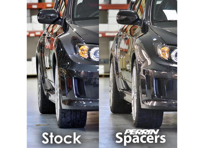 PERRIN Subaru/Toyota/Scion 15mm Wheel Spacers (Slip-On Style W/Studs) 5x114.3 &amp; 5x100 56mm CB