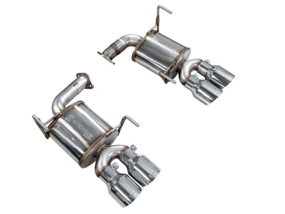 AWE Tuning 22-25 Subaru VB WRX Touring Edition Axleback Exhaust - Chrome Silver Tips