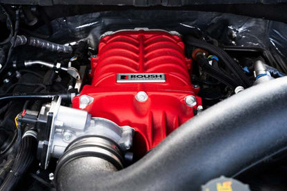 Roush 422349 705HP Red Edition Supercharger Kit for 2021-2026 F-150 5.0L