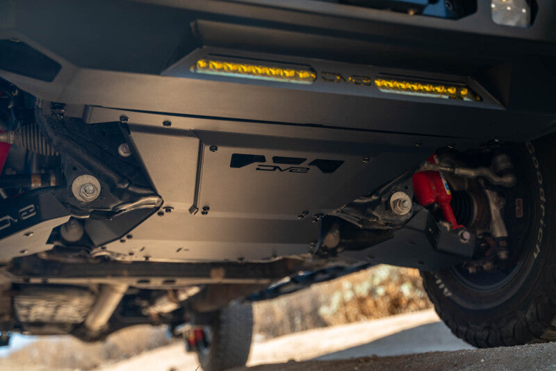DV8 24-25 Toyota Tacoma &amp; Land Cruiser Rear Belly Skid Plate