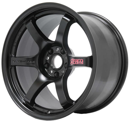 Gram Lights 57DR 17x9.0 +38 5x114.3 Semi Gloss Black Wheel