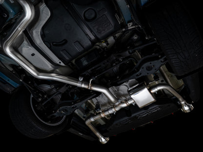 AWE 22-26 Hyundai Elantra N SwitchPath Cat-Back Exhaust - Chrome Silver Tips