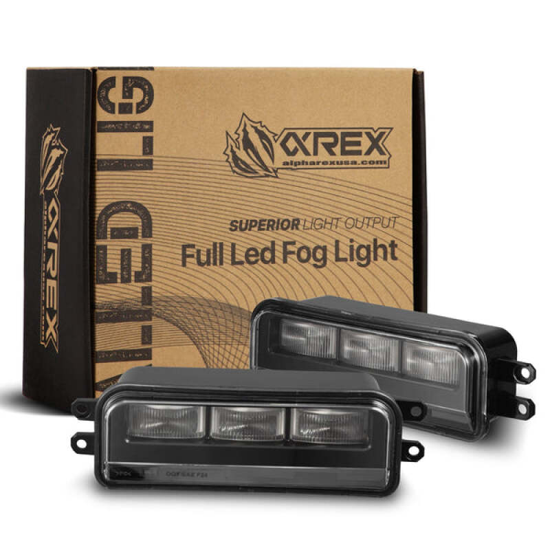 AlphaRex 210018 Dual-Color LED Fog Lights for 22-25 Toyota Tacoma/Tundra/Sequoia