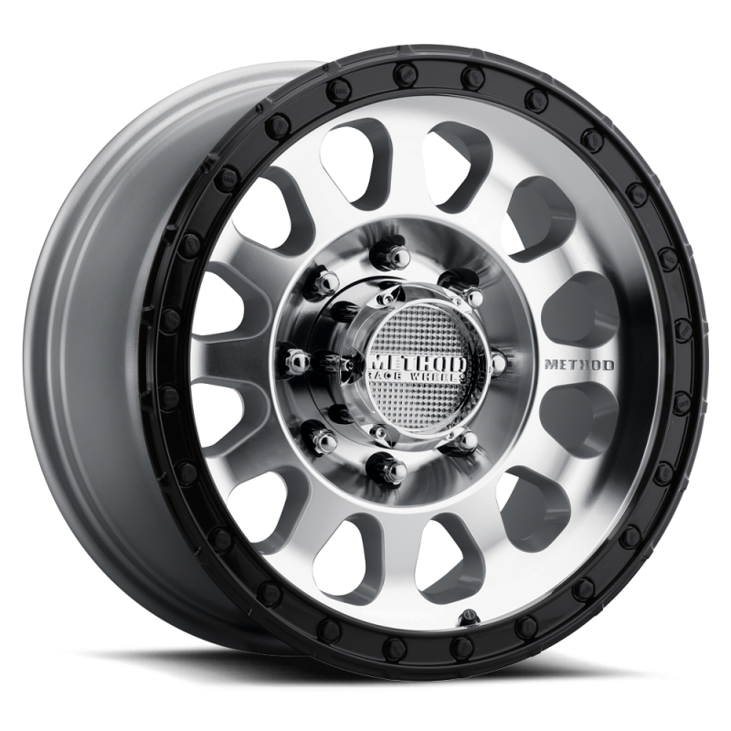 Method MR315 17x8.5 Gloss Black Lip 8x6.5 130.81mm Wheel